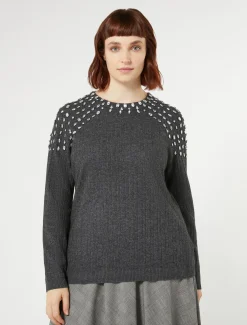 Maglia in misto cachemire