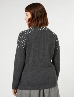 Maglia in misto cachemire