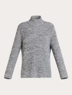 Maglia in misto lana con strass