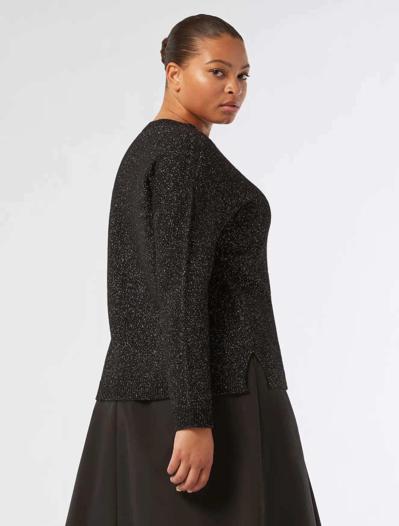 Maglia in misto lana e lurex