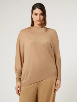 Maglia in misto lana e seta