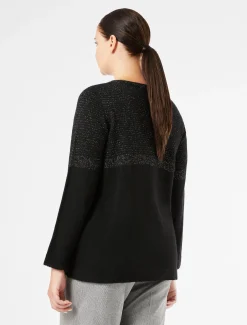 Maglia in misto lana e viscosa