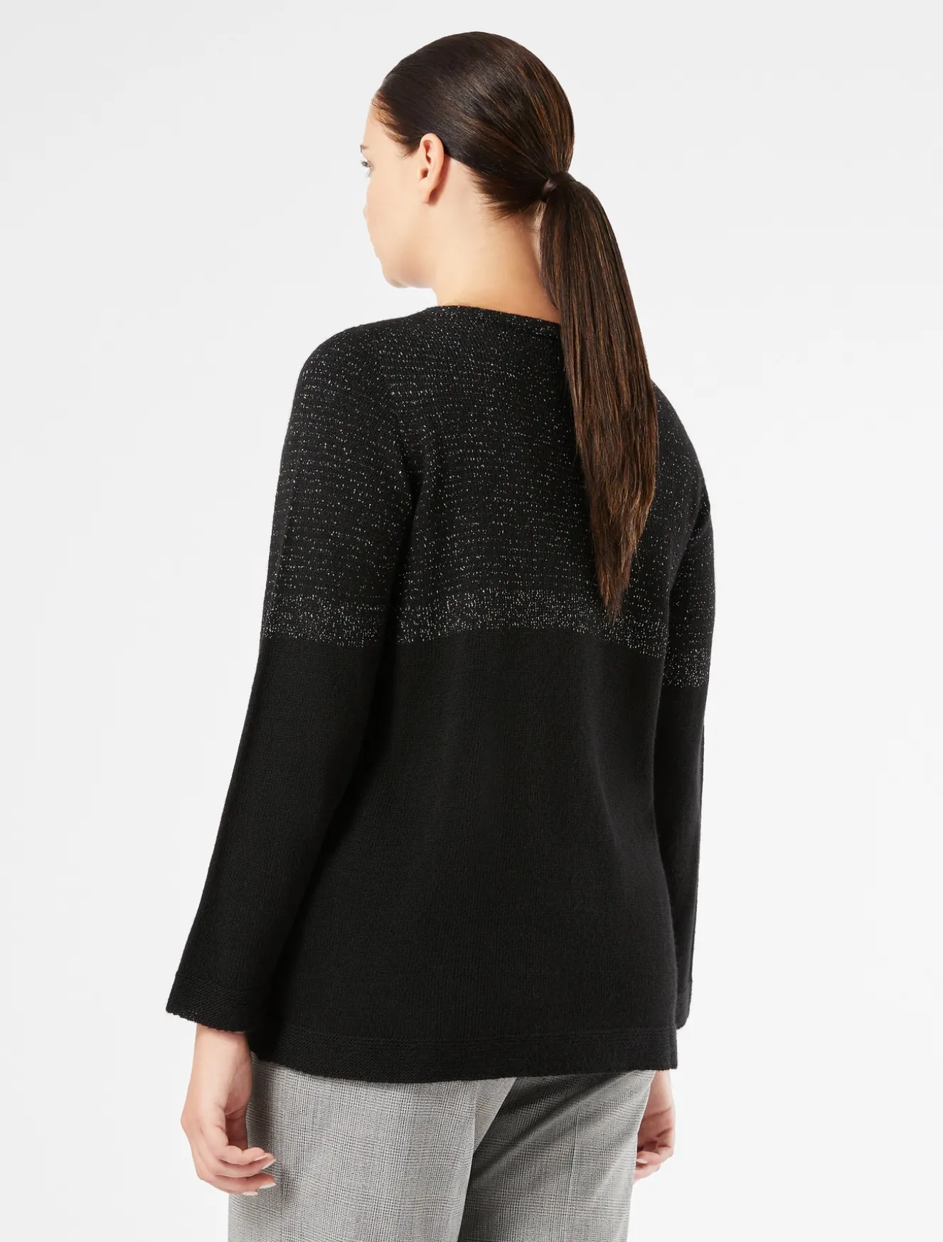 Maglia in misto lana e viscosa