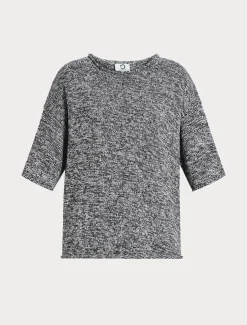 Maglia in misto lana mouliné