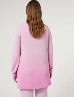 Maglia in viscosa jacquard