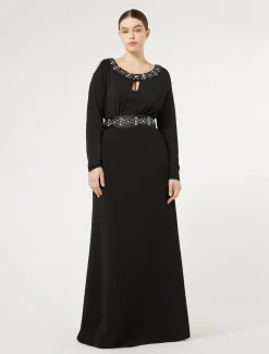 Maglia in viscosa ricamata