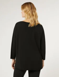 Maglia in viscosa stretch crêpe