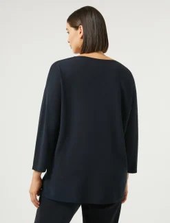 Maglia in viscosa stretch crêpe