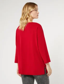 Maglia in viscosa stretch crêpe