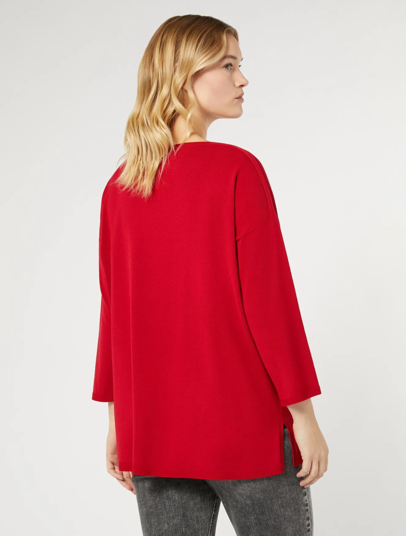 Maglia in viscosa stretch crêpe