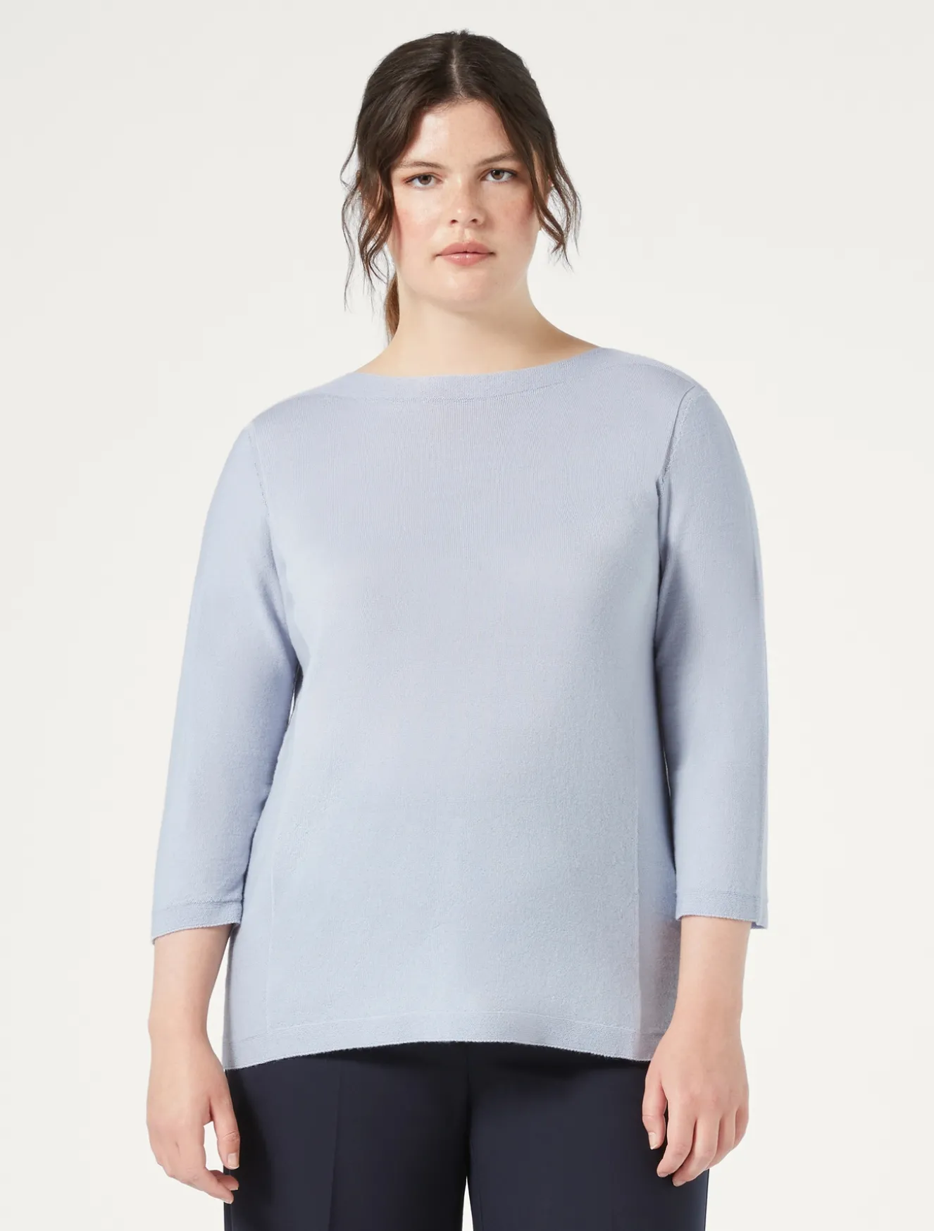 Maglia seamless in lana