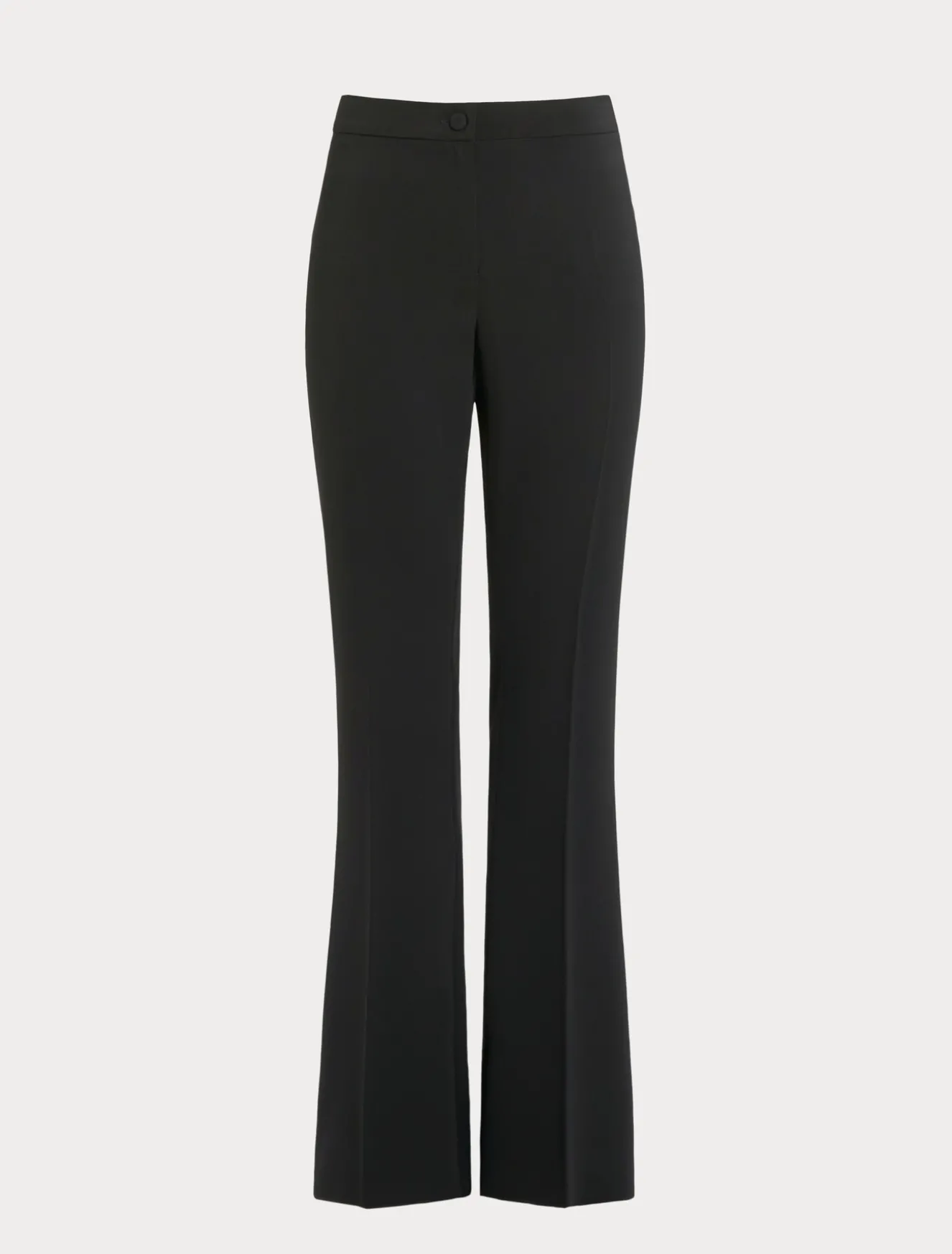 Pantaloni flare in cady