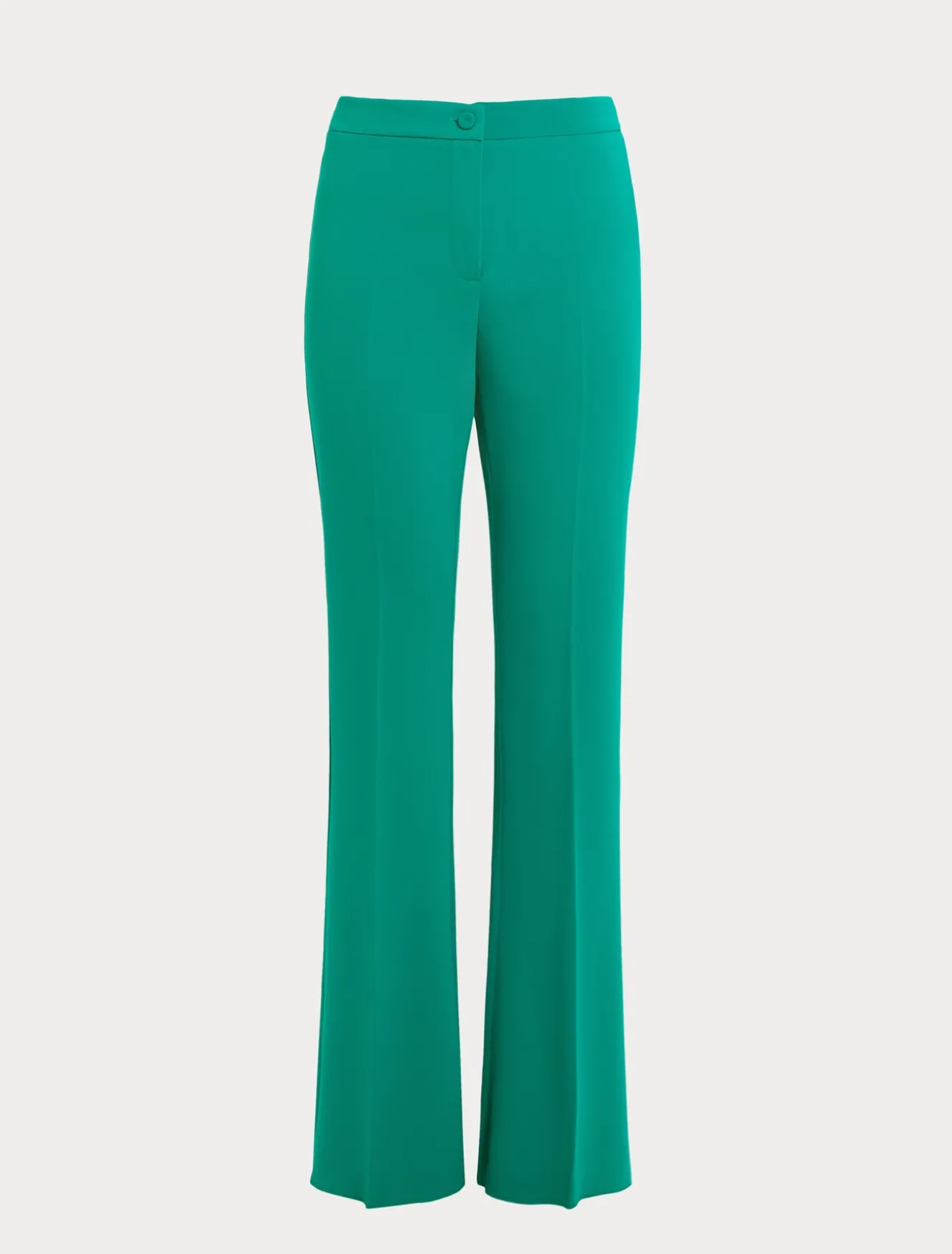 Pantaloni flare in cady