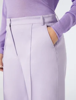 Pantaloni in bull di cotone