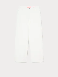 Pantaloni in bull di cotone