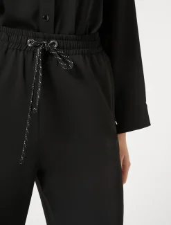 Pantaloni in cady fluido