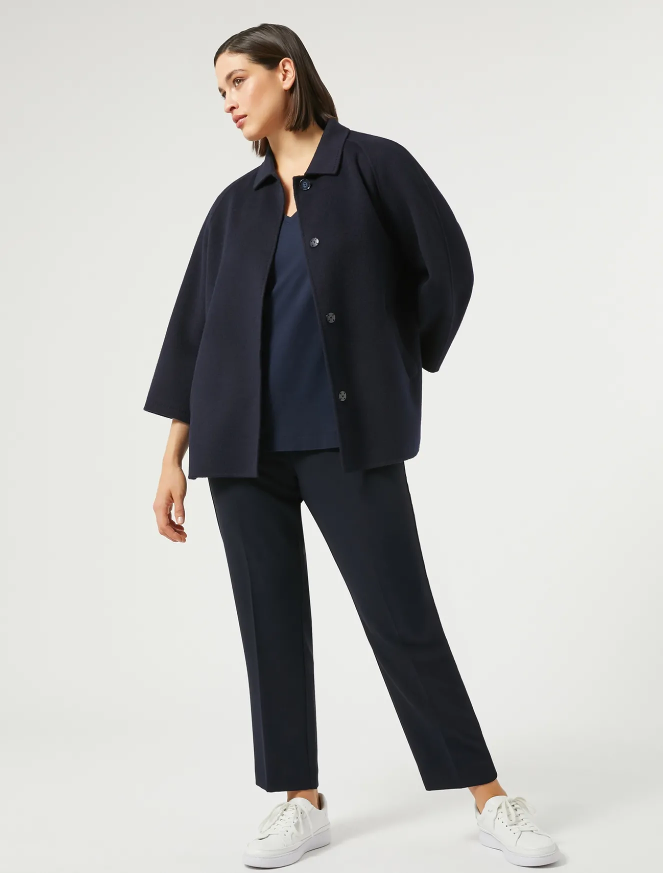 Pantaloni in cady triacetato