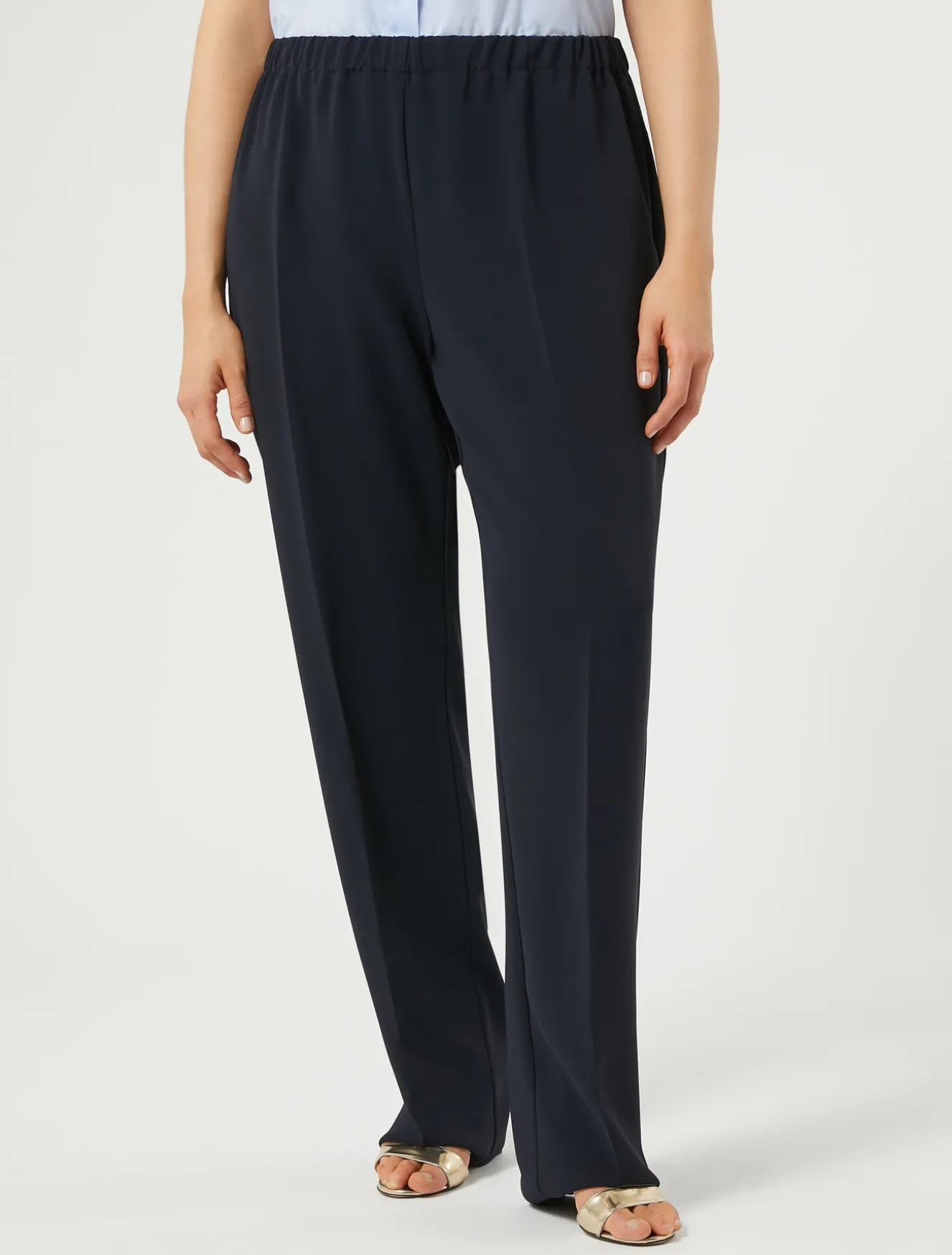 Pantaloni in cady triacetato