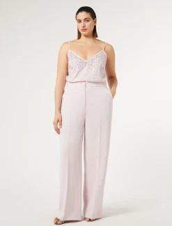 Pantaloni in cady triacetato