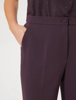 Pantaloni in cady triacetato
