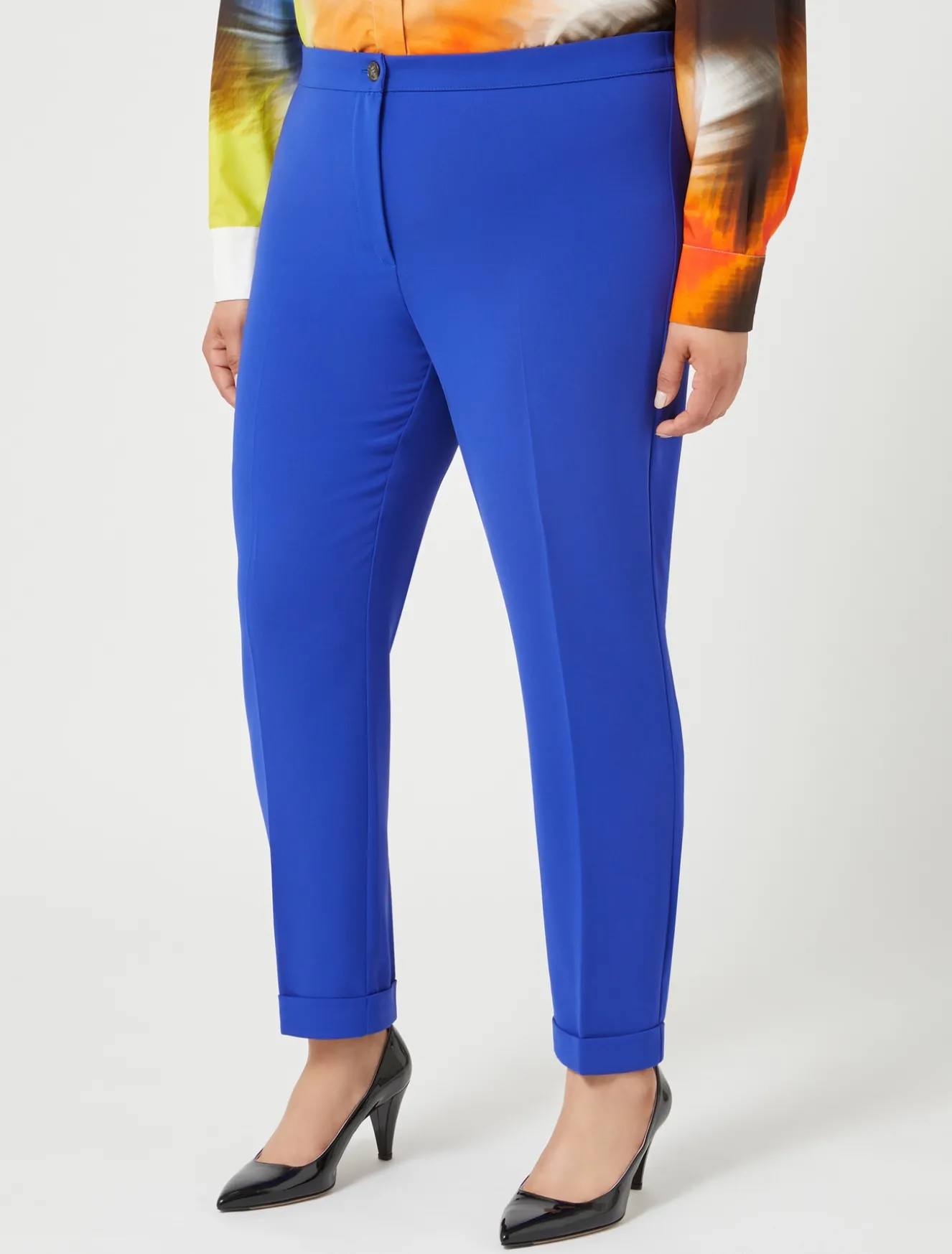 Pantaloni in cady triacetato