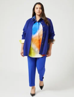 Pantaloni in cady triacetato