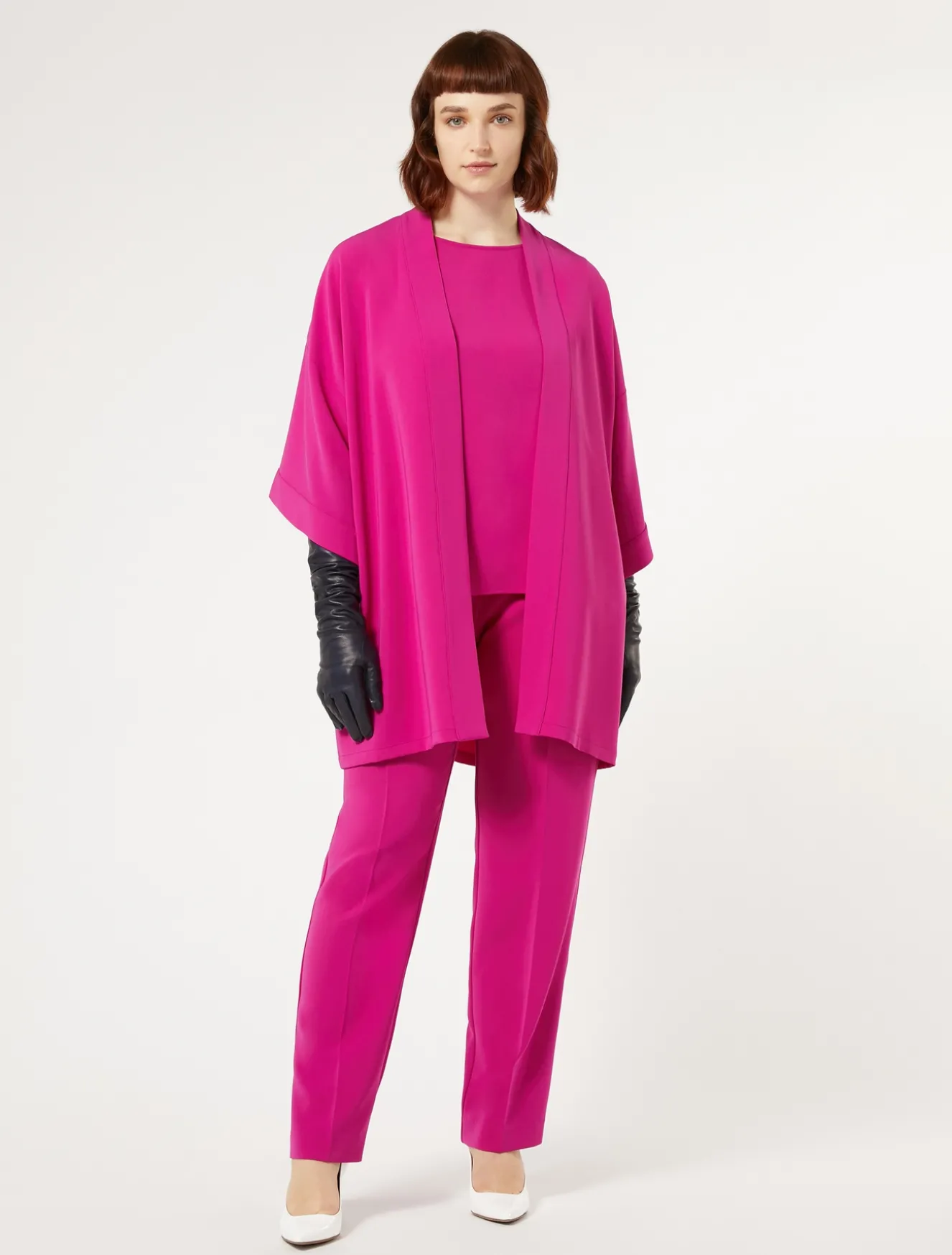 Pantaloni in cady triacetato