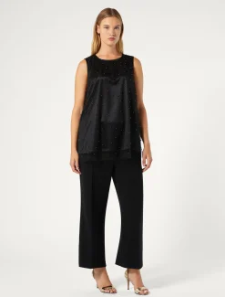 Pantaloni in cady triacetato