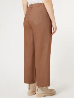 Pantaloni in cotone effetto denim