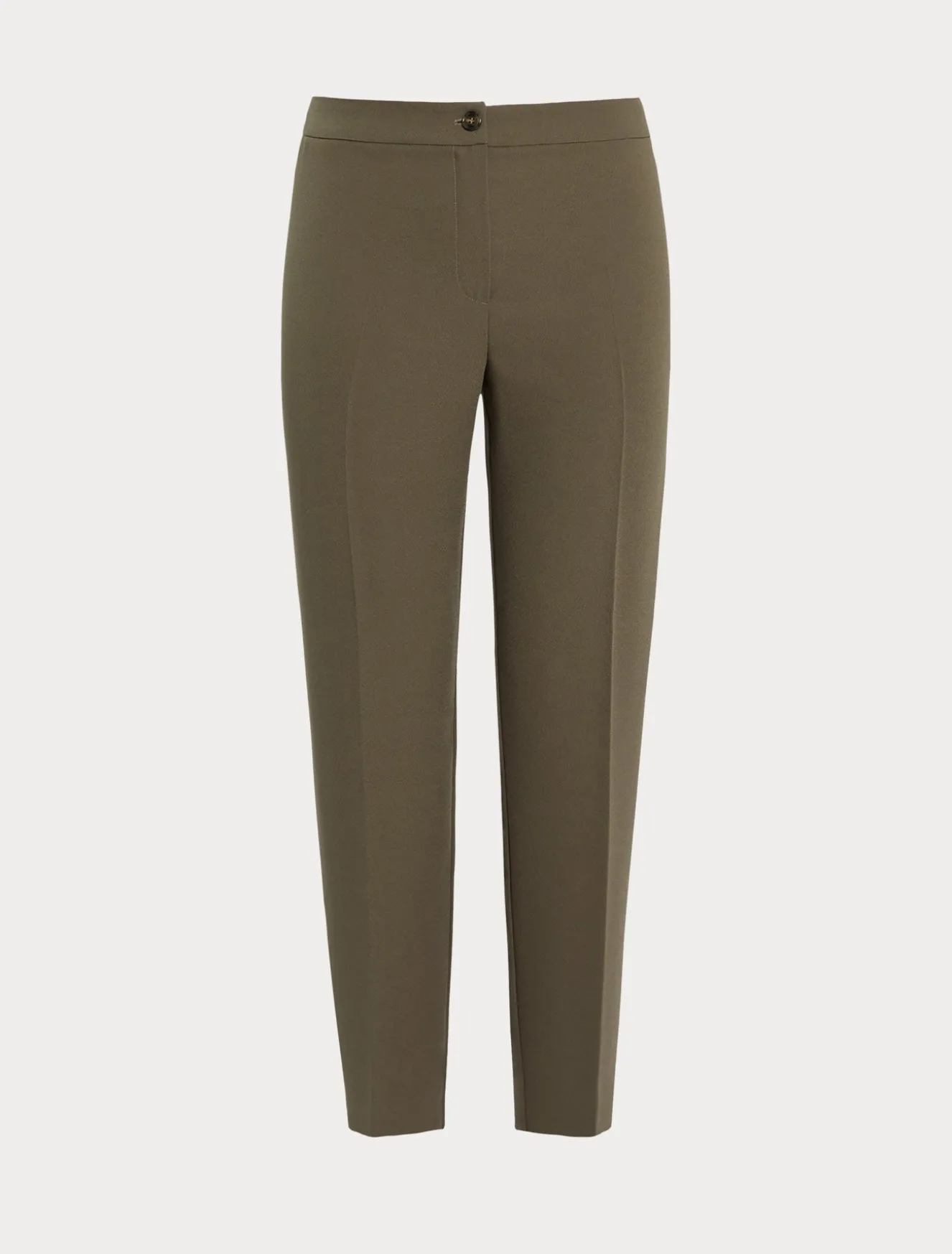 Pantaloni in crêpe di envers satin