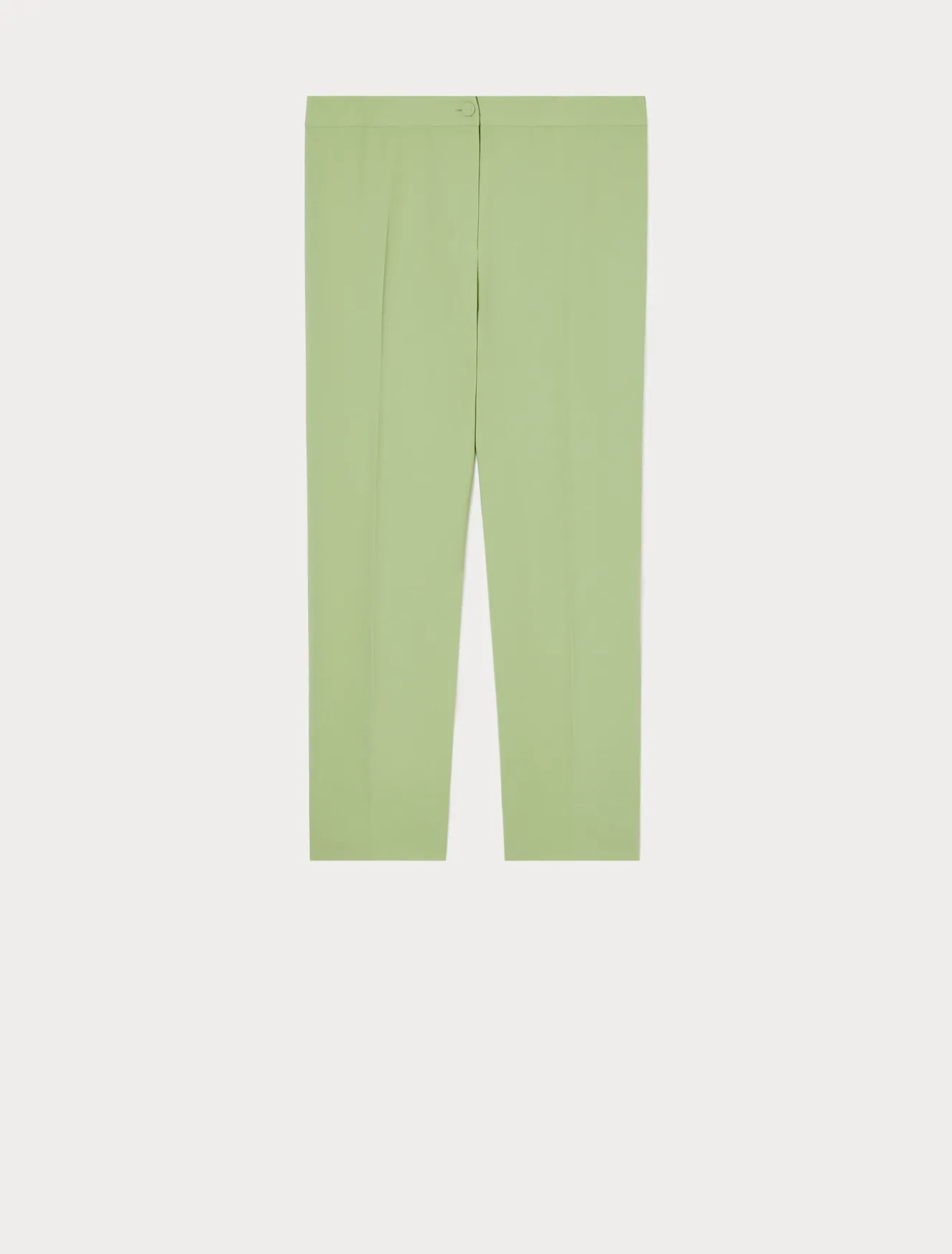 Pantaloni in crêpe envers satin