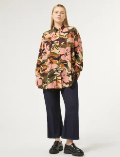 Pantaloni in denim di cotone