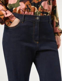Pantaloni in denim di cotone