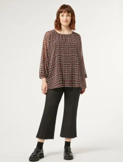 Pantaloni in denim di cotone