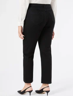 Pantaloni in denim di cotone stretch