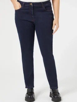 Pantaloni in denim di cotone stretch