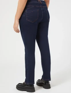 Pantaloni in denim di cotone stretch