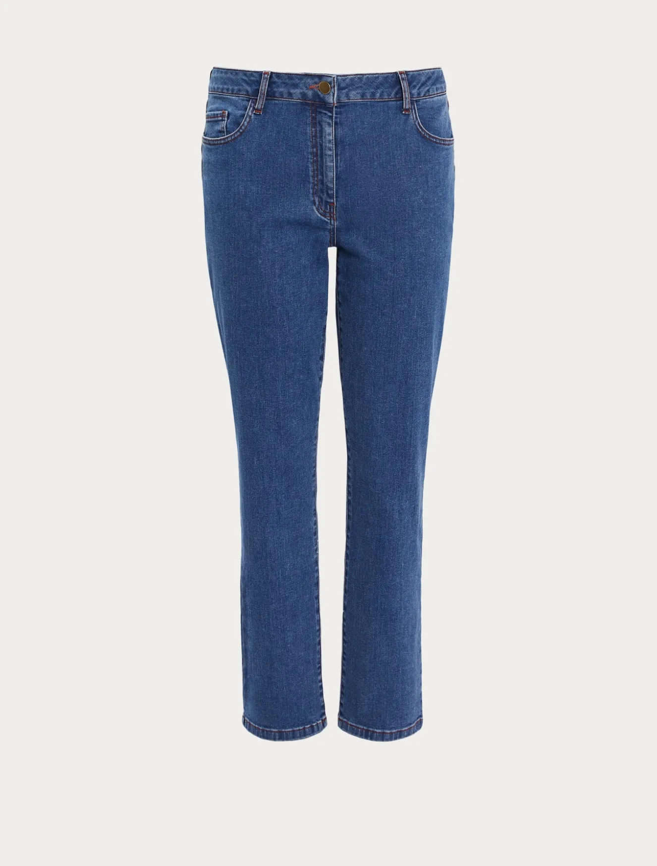 Pantaloni in denim di cotone stretch
