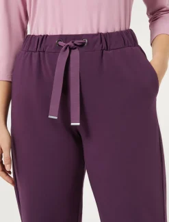 Pantaloni in felpa di cotone stretch