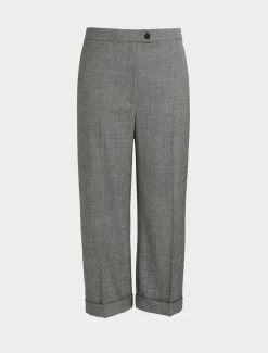 Pantaloni in flanella di lana