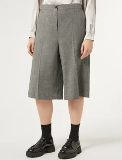 Pantaloni in flanella di lana