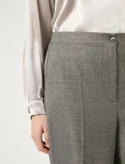 Pantaloni in flanella di lana