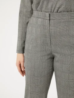 Pantaloni in foulé di lana