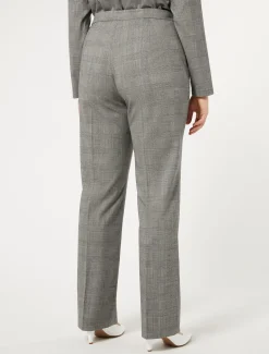 Pantaloni in foulé di lana