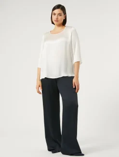 Pantaloni in frisottino lucido