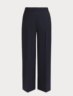 Pantaloni in gabardina fluida