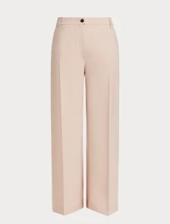 Pantaloni in gabardina fluida