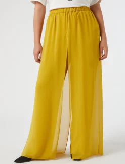 Pantaloni in georgette