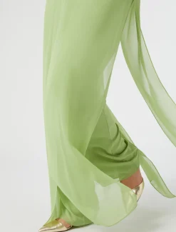 Pantaloni in georgette