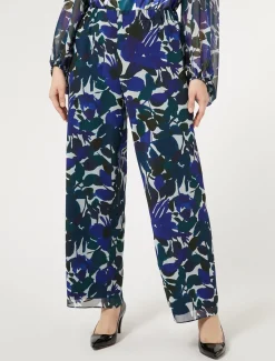 Pantaloni in georgette